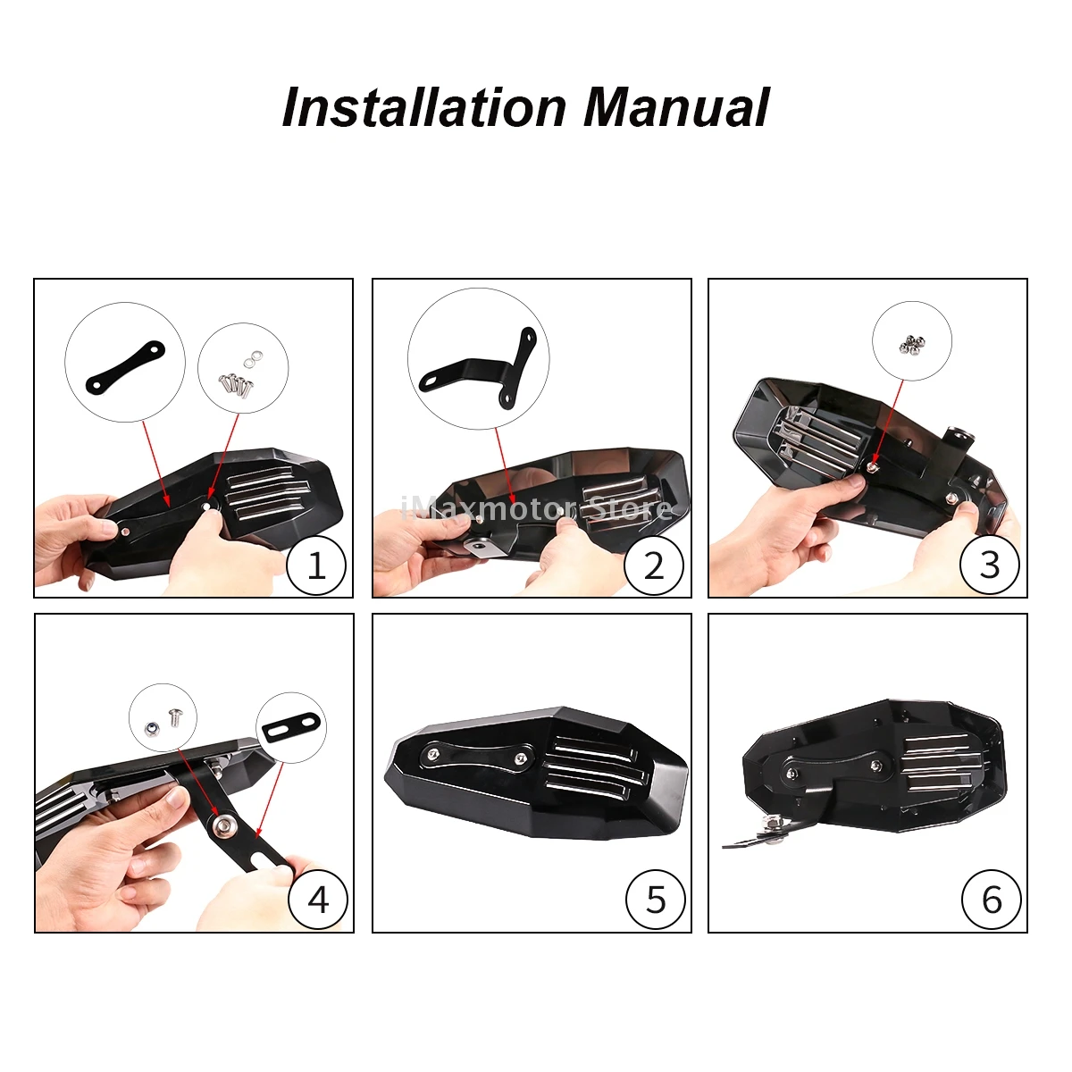 Регулируемая Защита для рук мотоцикла защитный экран Harley XL Dyna Softail VRSCD дефлектор