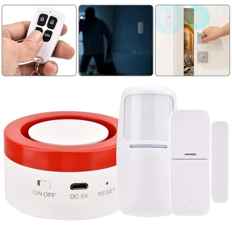 AMS Smart WiFi домашняя система охранной сигнализации 433 МГц Беспроводная