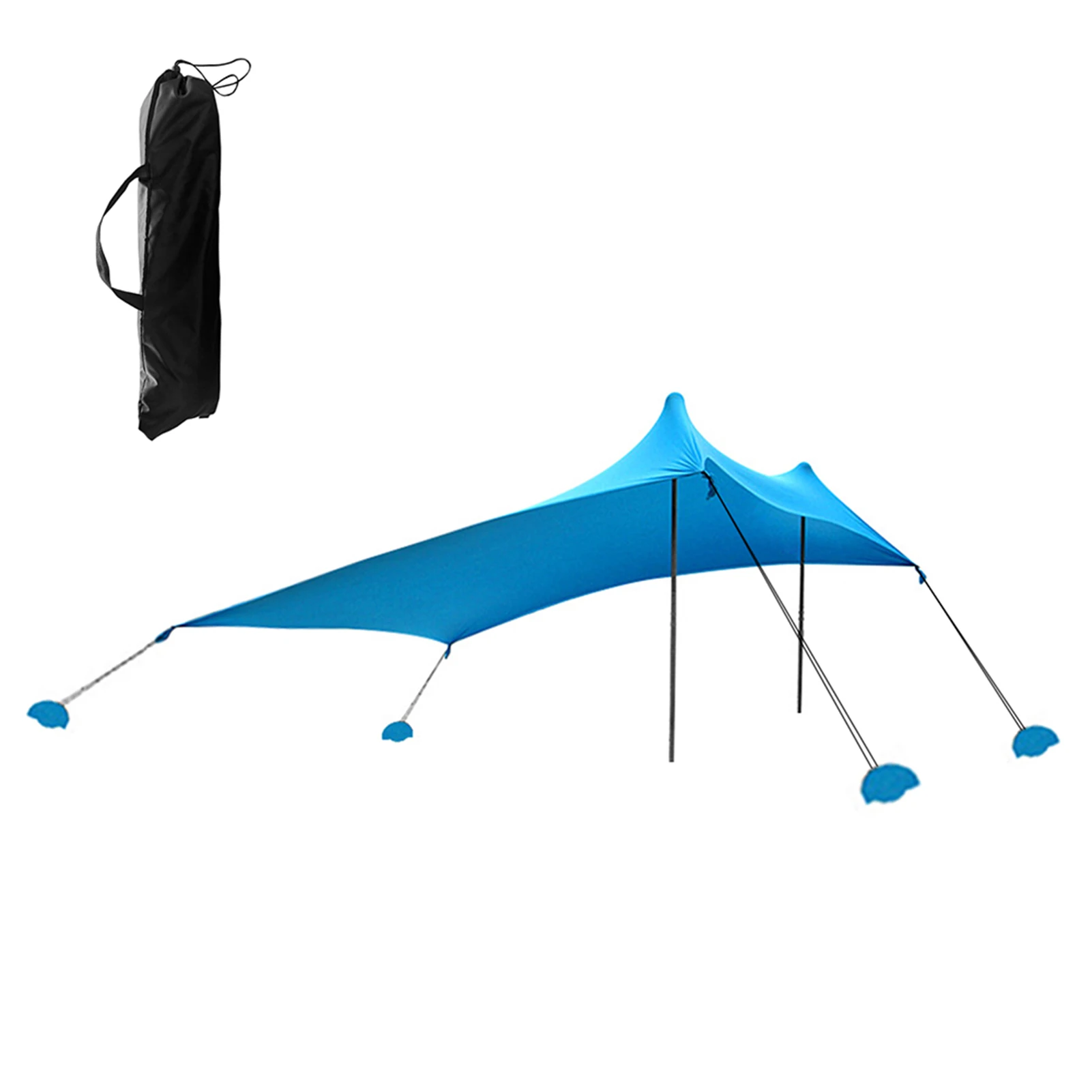 

210*170 см палатки для кемпинга на открытом воздухе спандекс Пляжная палатка навес тент укрытие от солнца Зонт с песком для рыбалки Пеший туриз...