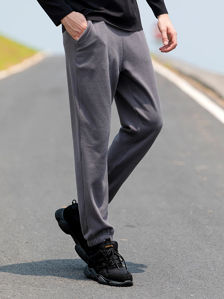 Пионерский лагерь Осень-зима мужские спортивные штаны джоггеры теплые