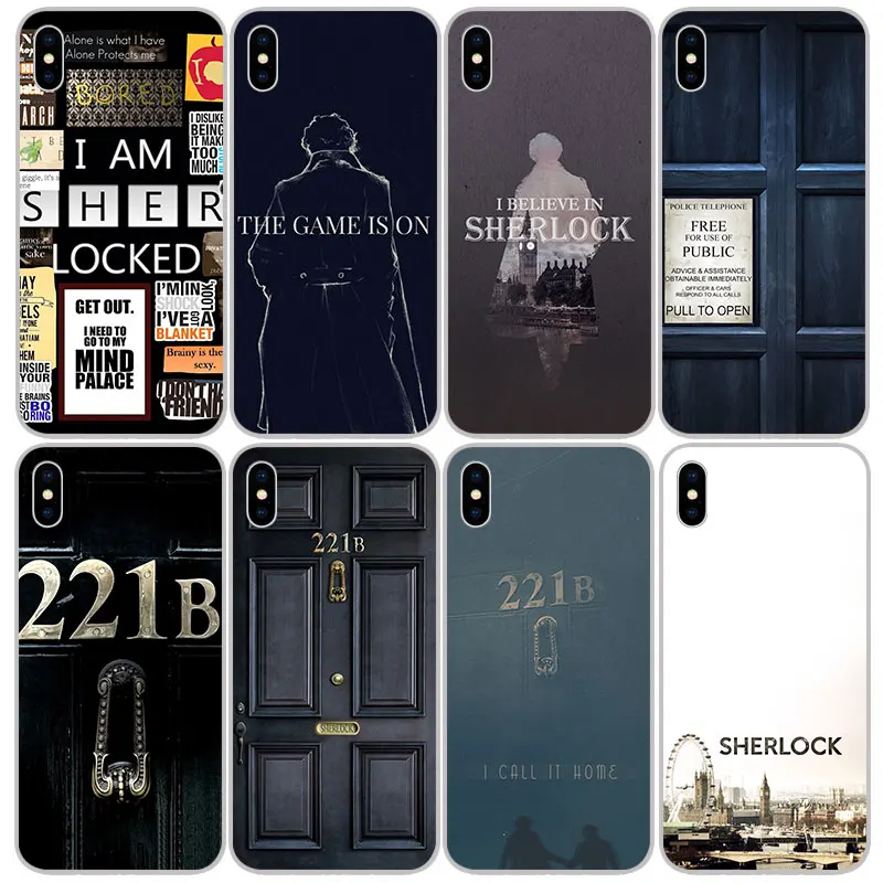 Я Шерлок Холмс Силиконовые Мягкие Чехлы из ТПУ для iPhone 11 Pro XS Max X XR 8 7 6S Plus 5s SE 4S