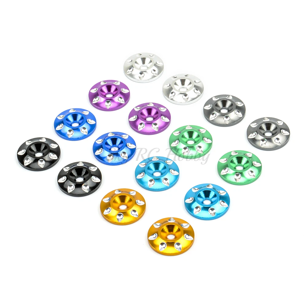 

Прокладка заднего крыла для усиления защиты хвоста F-002 для 1/10 1/8 внедорожных гоночных автомобилей Универсальная фиксированная прокладка, 2 ...