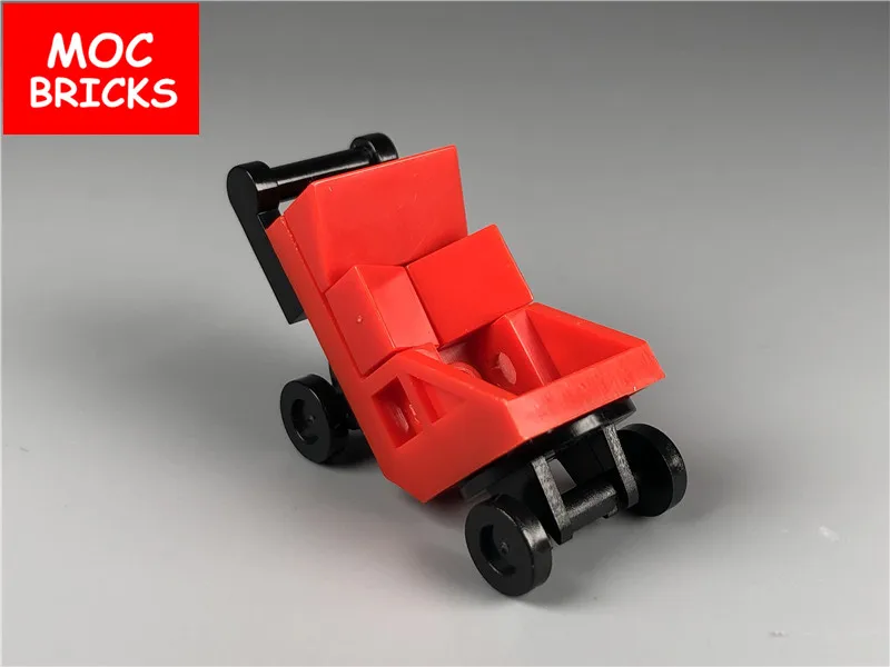 Поштучная распродажа кубики MOC игрушки каретки для детей сделай сам Обучающие