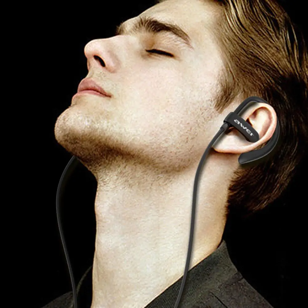 

ES-160i Mobile Phone Earbud In-ear 3D Earhook TPE 3.5mm Interface Earphone for Computer