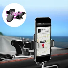 Windshield Mount Phone Holder For iPhone XS MAX XR X 360 Rotation Dashboard  Adjustable Car Phone Stand For Samsung Note 9 S9 S8