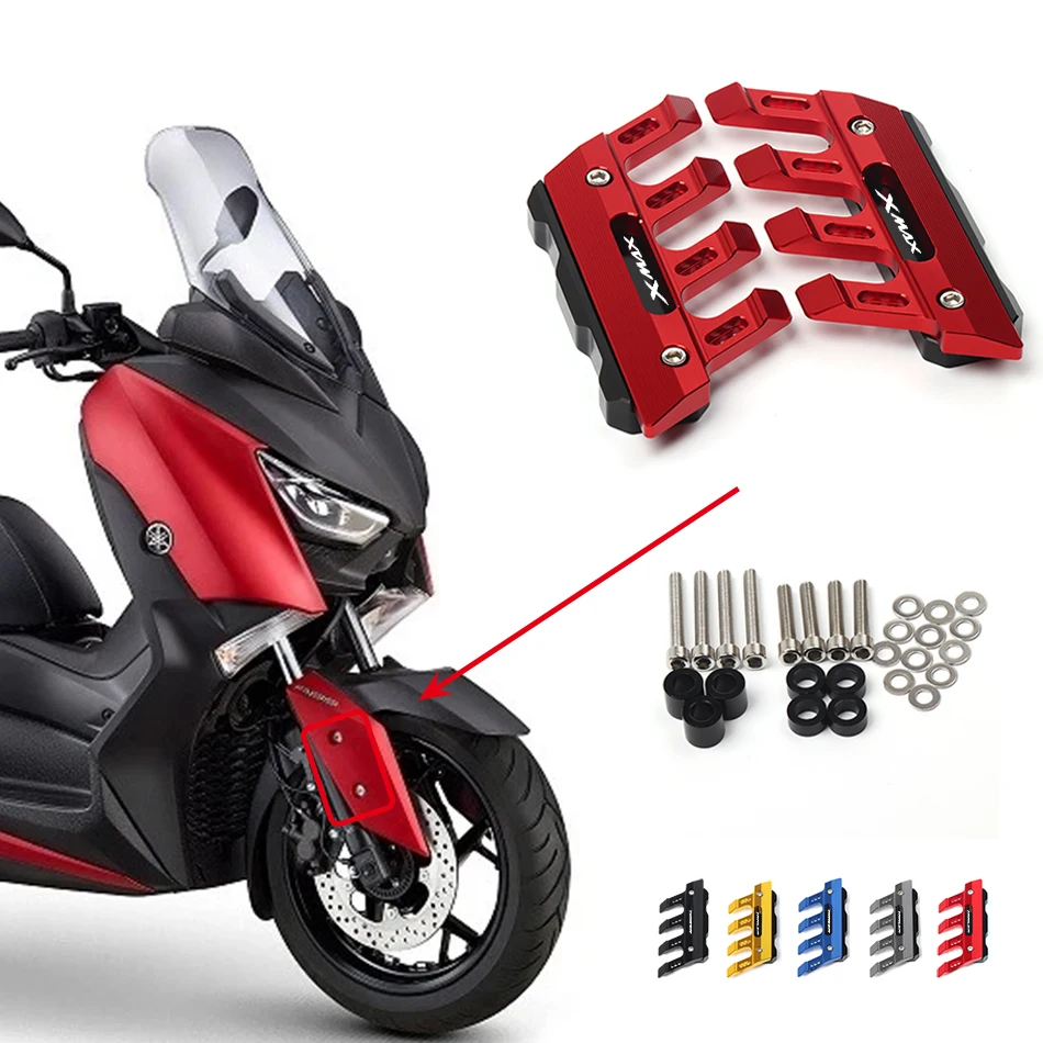 Для Yamaha X MAX XMAX 125 250 300 400 Защита передней вилки мотоцикла брызговик ползунок