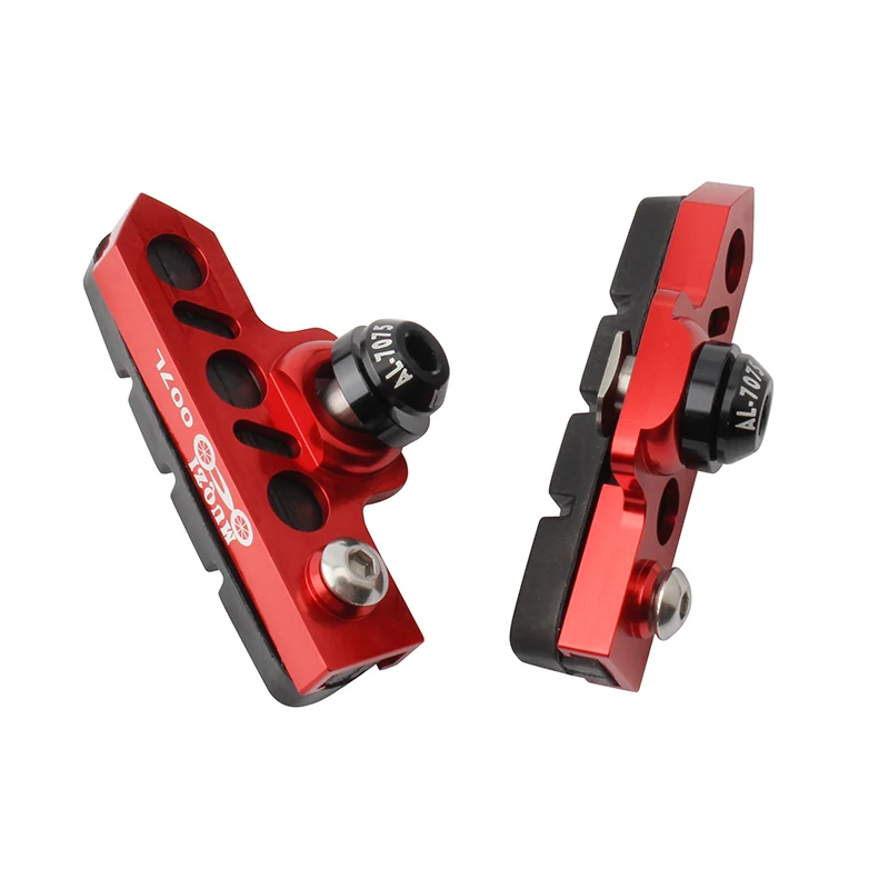 Have Brake Pads Многоразовый расширитель для велосипеда asiento de freno cajón tipo C Freno de freno bloque de cuero дорожный велосипед Dead Fly bicicleta - Цвет: Have Brake Pads