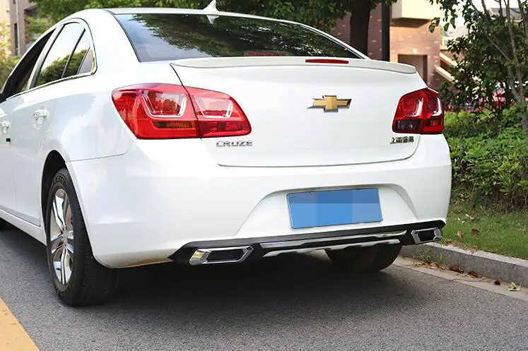 Для Cruze Body kit спойлер 2015-2016 для Chevrolet ABS задний передний бампер диффузор защитные