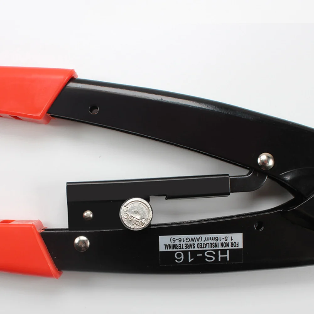 

1pc Cable Lug Crimper Crimping Tool Bare Steel Terminal Wire Plier 270x90mm