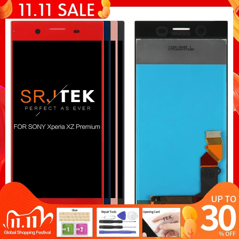 Сменный сенсорный ЖК экран 5 дюйма 4K IPS для SONY Xperia XZ Premium G8142 G8141|touch screen digitizer|display