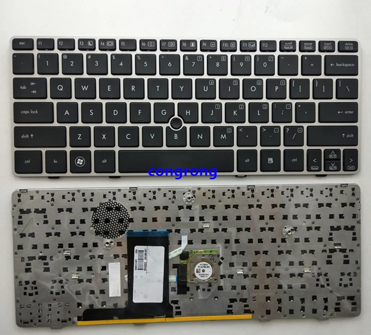 Клавиатура US для ноутбука HP EliteBook 2560p 2570P 2570 2560 с английской раскладкой|Клавиатуры