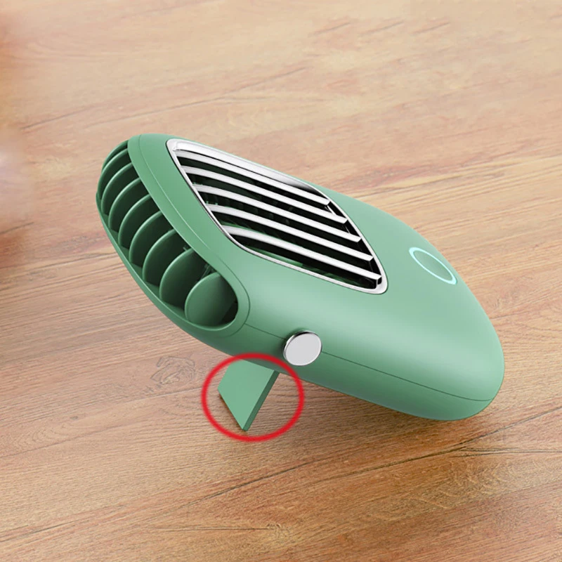 Подвесной шейный портативный вентилятор с зарядкой от Usb охлаждающий воздушный