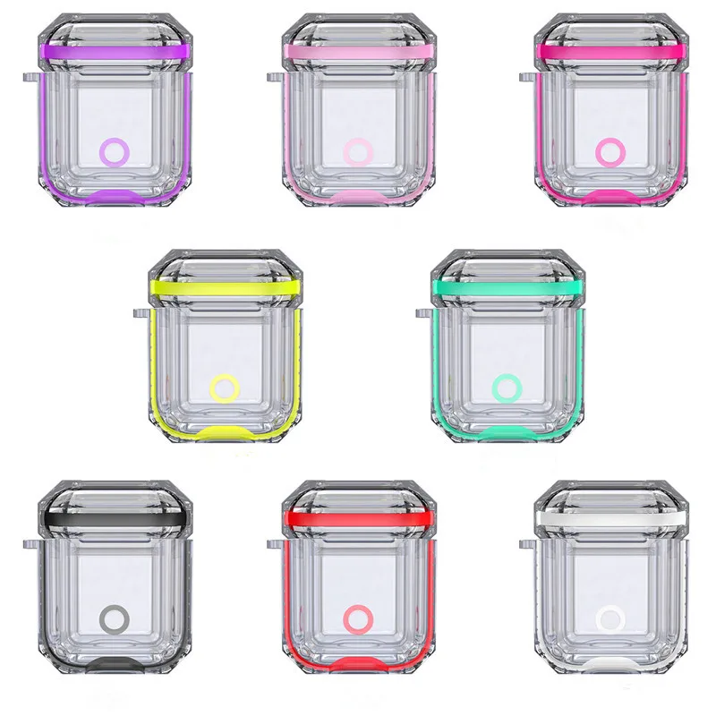 

New Fashion Case For Apple airpods Case Soft Silicone Wireless Bluetooth Earphone Case For Airpods Clear Protective Case