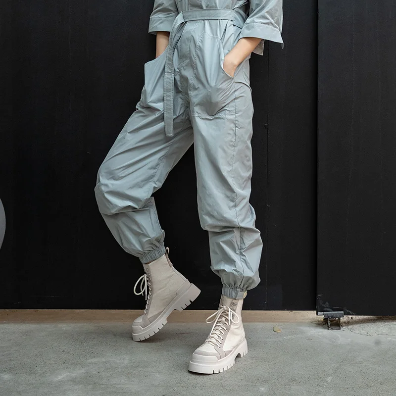 

women's short boots thick bottom British style women's shoes flat bottom single boots women's knight Martin boots