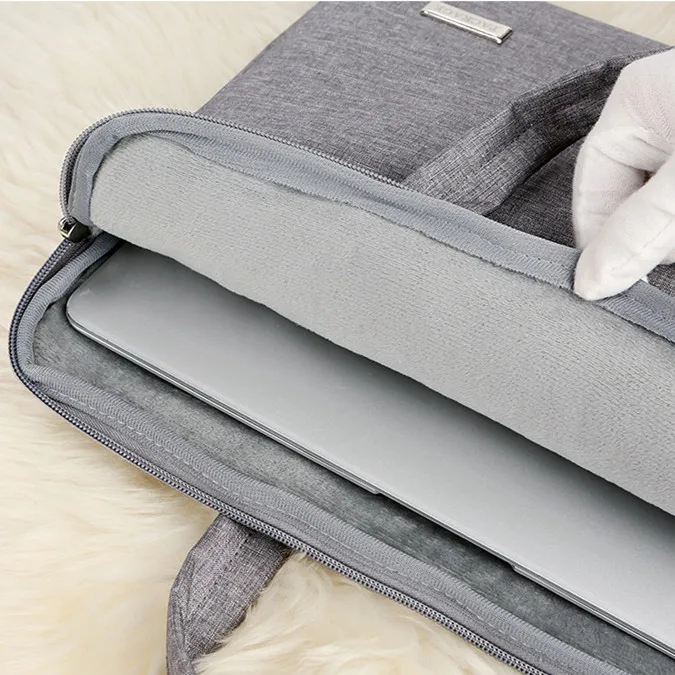 Men's Women's Laptop Bag Briefcases Shockproof Waterproof Tote Office Travel Business Cell Phone Wallet Glasses Storage Pouch