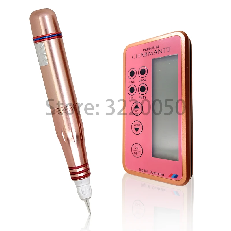 Микроблейдинг dermografo тату машинка комплект CHARMANT 2 для татуировки бровей губ