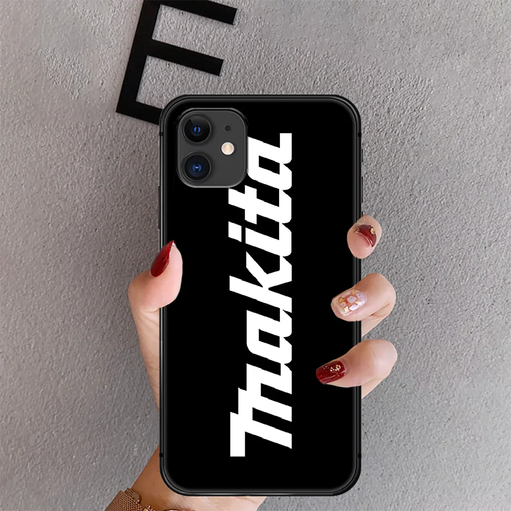 

Toolbox Makita Tool Brand Phone Case Cover For Iphone 6 6S 7 8 11 12 Se 2020 X Xs Xr Pro Max Plus Mini Black Cover Cell Painting