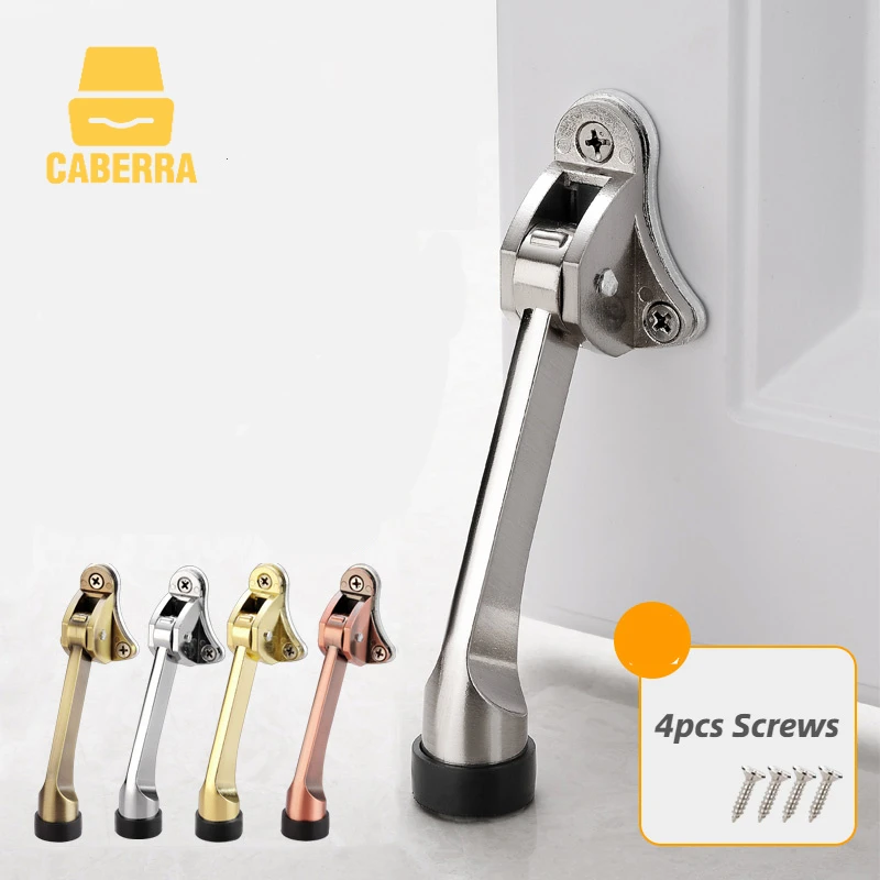 Дверной стоппер Противоугонный дверной резиновый амортизатор для установки на