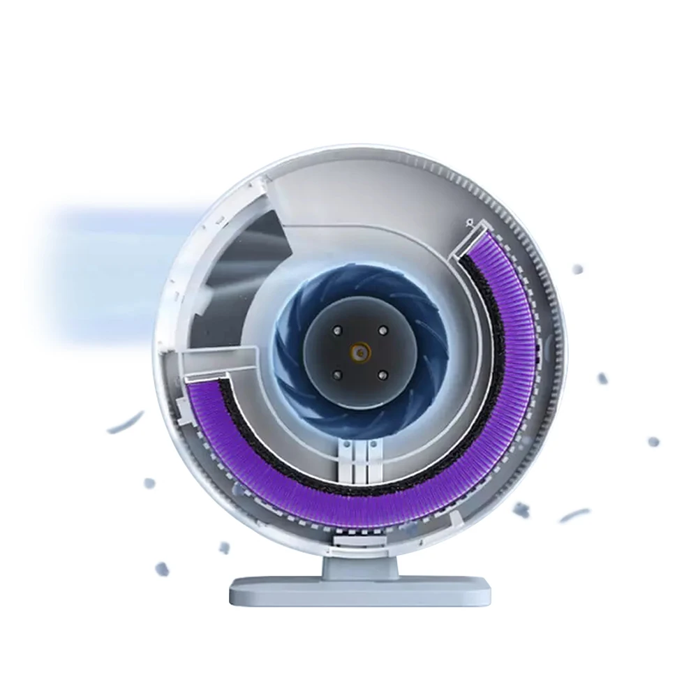 

Xiaomi Mijia Desktop Air Purifier Personal Air Cleaner Antibacterial Dust Filtration Mihome APP Control Portable For Office Home