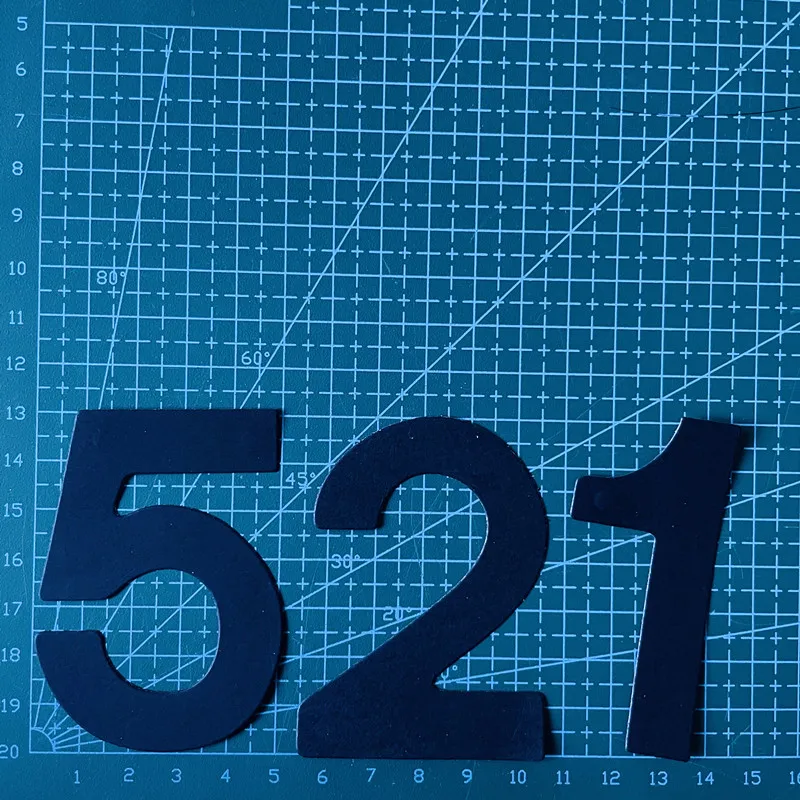 Цифровое украшение большого размера металлические высекальные штампы сделай