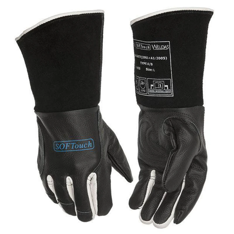 

Кожаные сварочные перчатки SOFTouch, воловья кожа