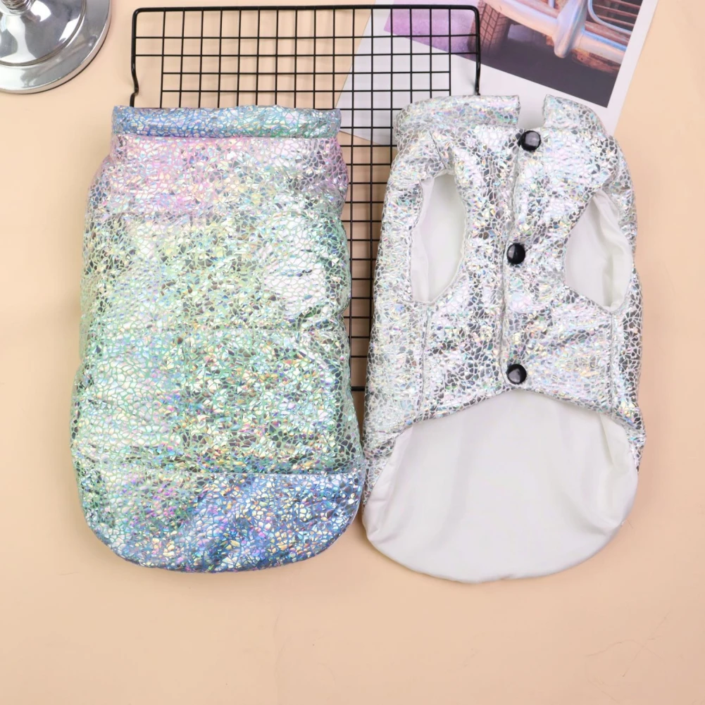 

Светоотражающая куртка для собак, теплая зимняя жилетка для собак, водонепроницаемая одежда для маленьких щенков чихуахуа, французского бу...