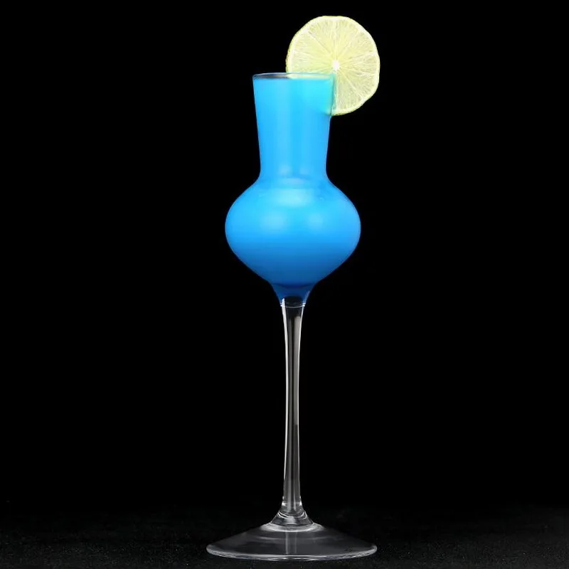 Бессвинцовое стекло в форме тюльпана сладкое высокое дегустационное маленькое