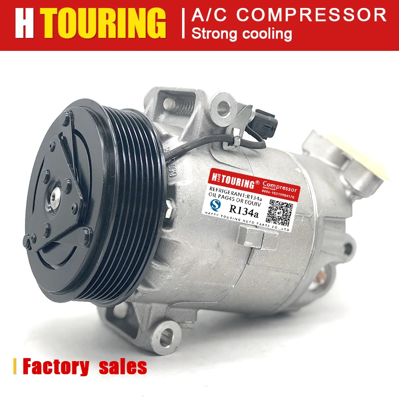 Компрессор переменного тока для NISSAN QASHQAI 1 6 2007-2013 92610JD00A 92600JD000 8200855146 8200356576 8200669284