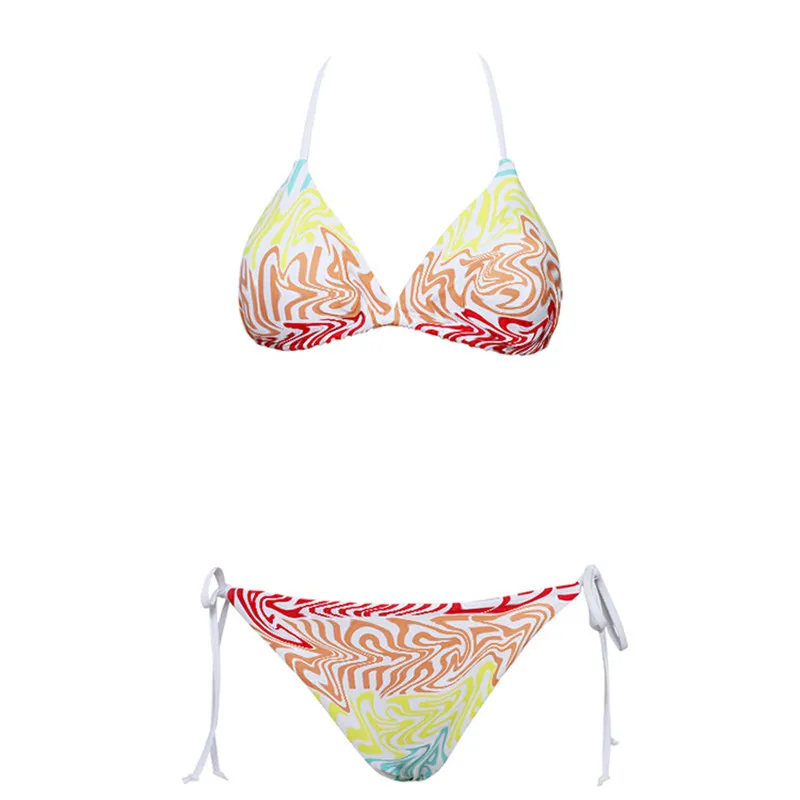 

D2061 Sexy Women Bikini Swimwear Women Special Material Simple Sexy Bathing Suits Bandage Swimsuit