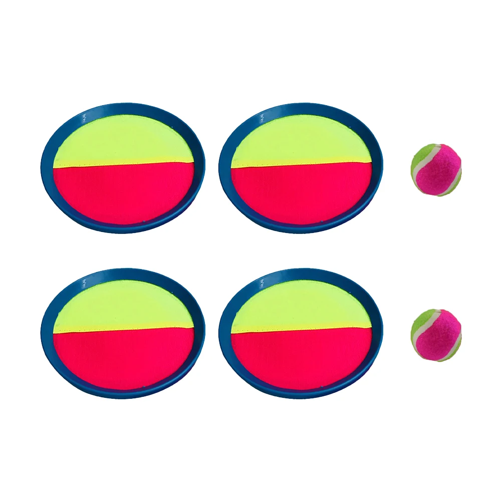 6 шт. липкий игрушечный крикет присоска мяч игра игрушка шар родитель ребенок