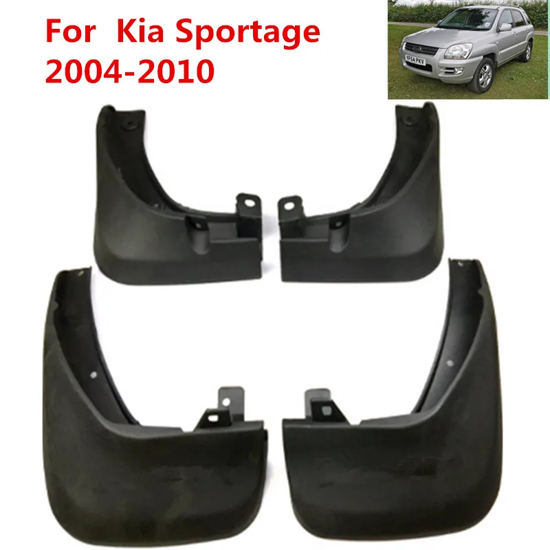 Брызговики автомобильные для Kia Sportage 2004 2010 брызговики брызговик крыло