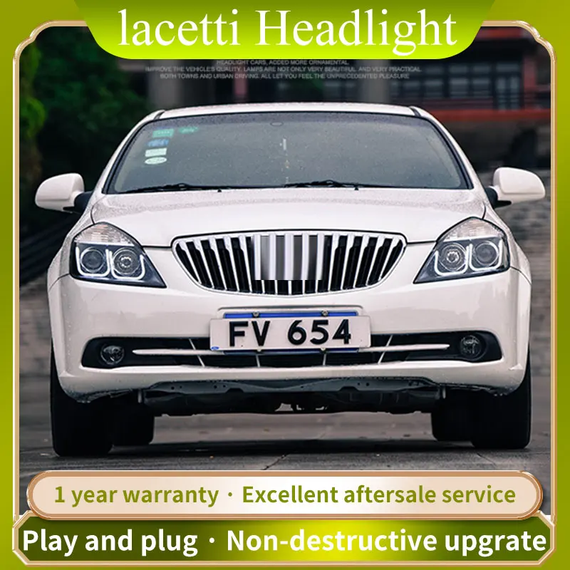 Фары для Buick lacetti фары 2014-2017 светодиодный ксеноновый проектор