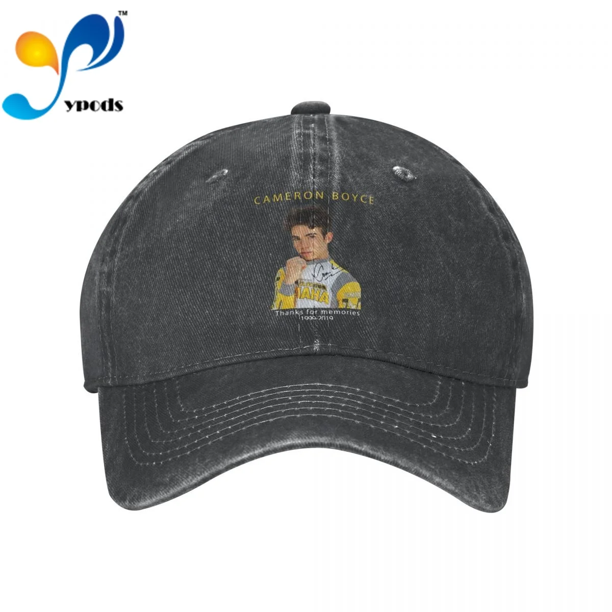 

Gerneric Rip Cameron Boyce 20 Years Thank You For The Memories Denim Baseball cap Snapback Hats Hat Caps Casquette hats
