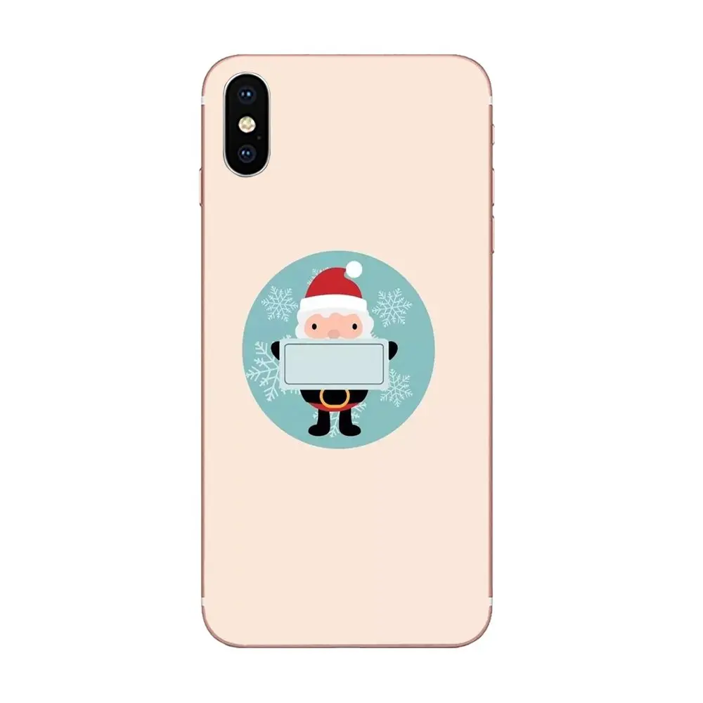 Мягкий ТПУ Розничная Новая мода Санта Клаус Счастливого Рождества подарок для