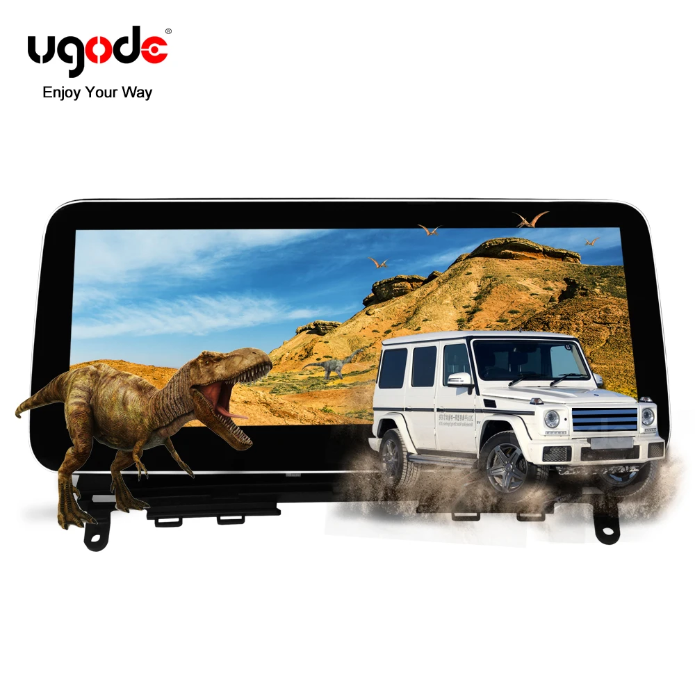 Автомобильный мультимедийный плеер Ugode W204/S204 с экраном Android 9 0 GPS навигацией