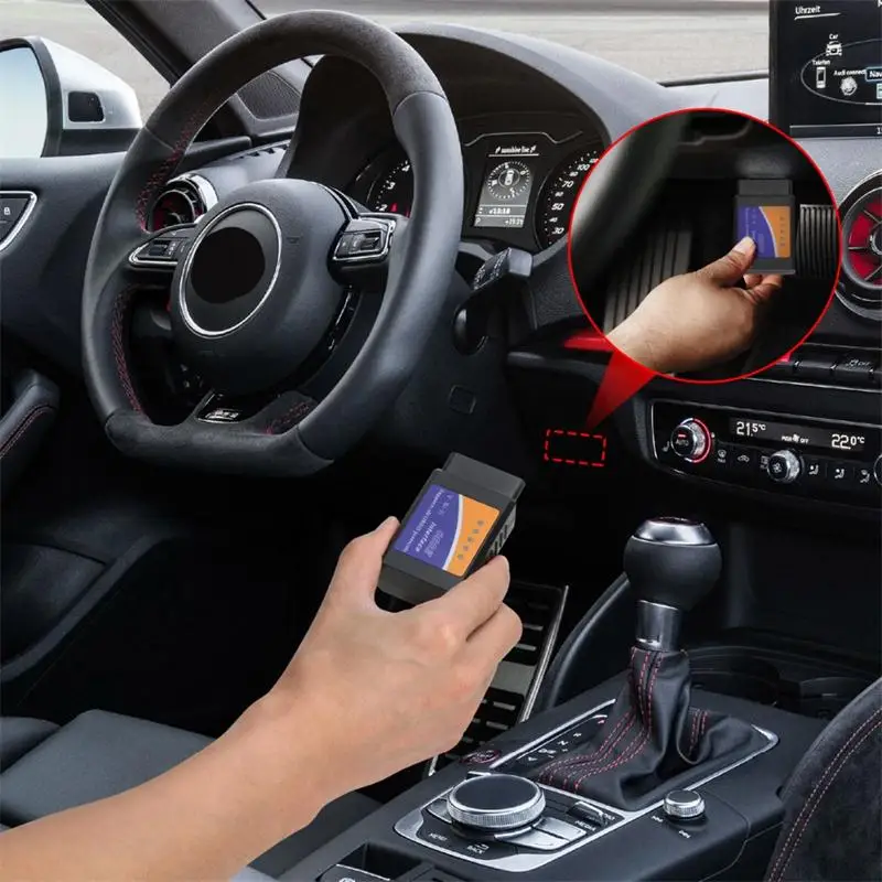 Новый мини ELM327V WiFi V1.5/V2.1 OBD2 автомобильный диагностический инструмент ELM 327 OBD II