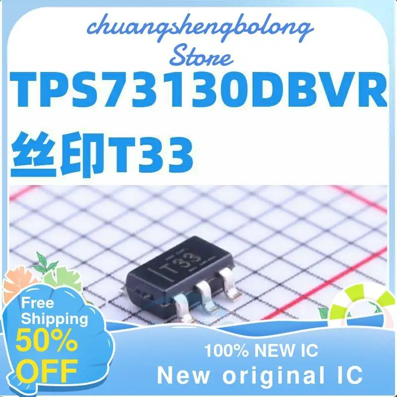 

10-200 шт. TPS73130DBVR SOT23-5 T33 nuevo original