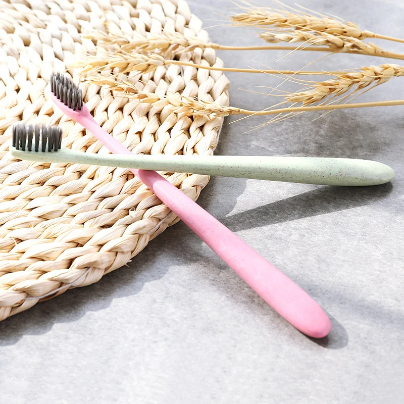 3 Colors Optional 1pc Portable Toothbrushes With Nano Ultra-fine Bristles Wave/Flat Teeth Head Travel Outdoor Use Oral Care Tool | Дом и сад