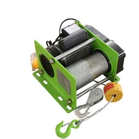 wire rope electric hoist 220v micro electric winch 400 1000kg 30 100m