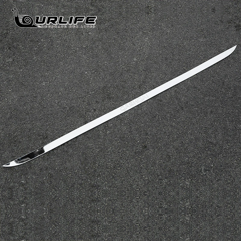 

For Nissan Qashqai j11 2015-2021 Rear Tail Door Sticker 304 Stainless Steel Back Door Tailgate Trim Car Styling Accessories