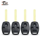 Чехол Dandkey для автомобильного ключа, модель 234 кнопок для HONDA Cr-V Accord Civic CRV Pilot JAZZ Fit Odyssey Ridgeline