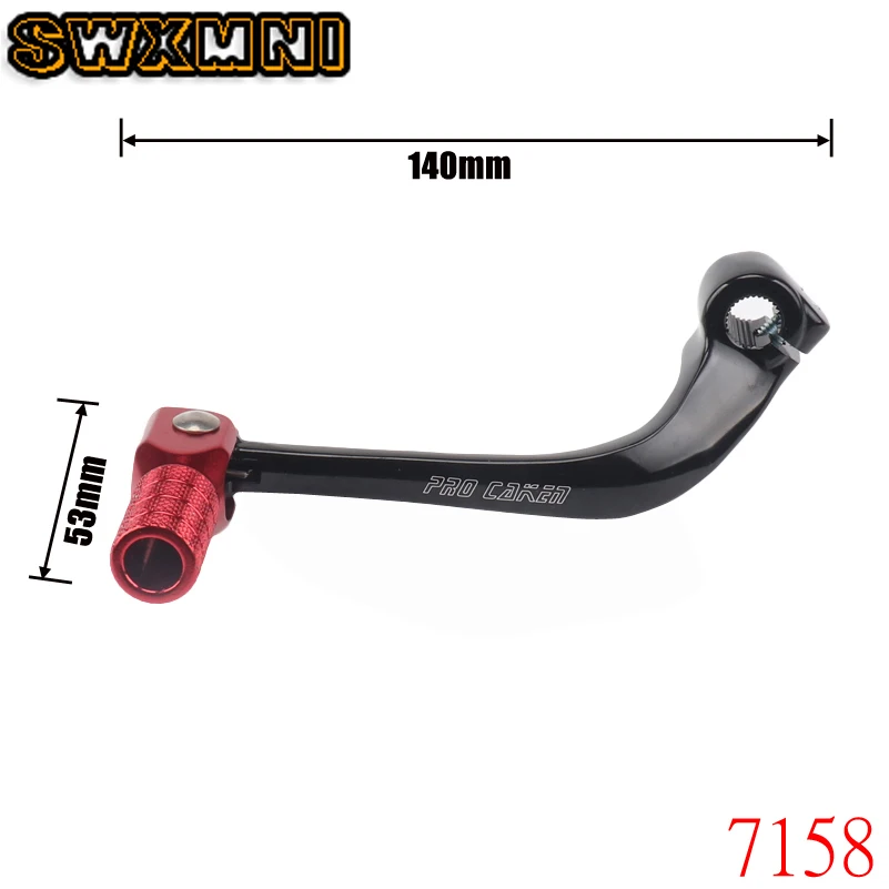 CNC Алюминий заготовка рычаг для коробки передач CRF110F 2013 2014 2015 2016 Мотокросс Enduro