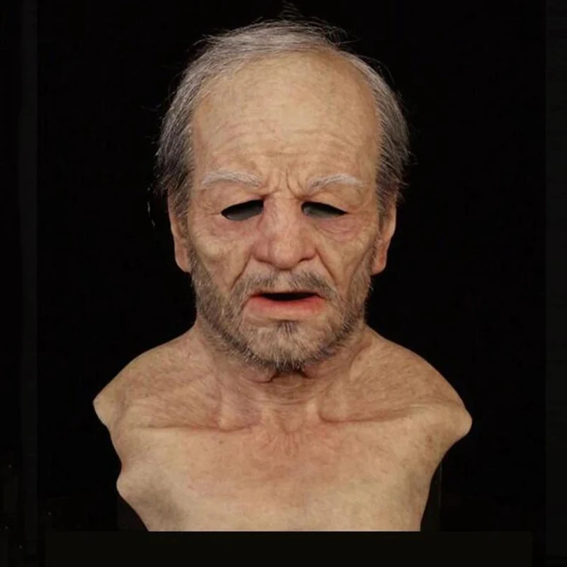 

Men's Grandpappy Old Man Headgear Halloween Costume Party Headgear for Adult XRQ88