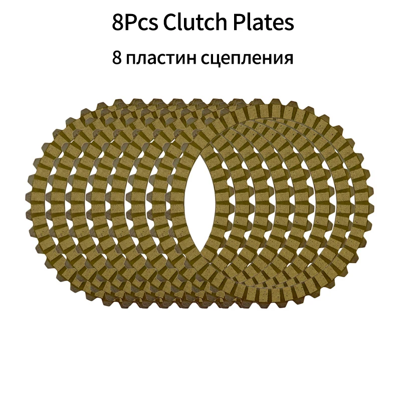 

AHL желтые пластины сцепления для мотоцикла и стальная фрикционная пластина для Harley XL883 XL1200X XL1200V Sportster 1200 XL50 XL1200C XLH1200C