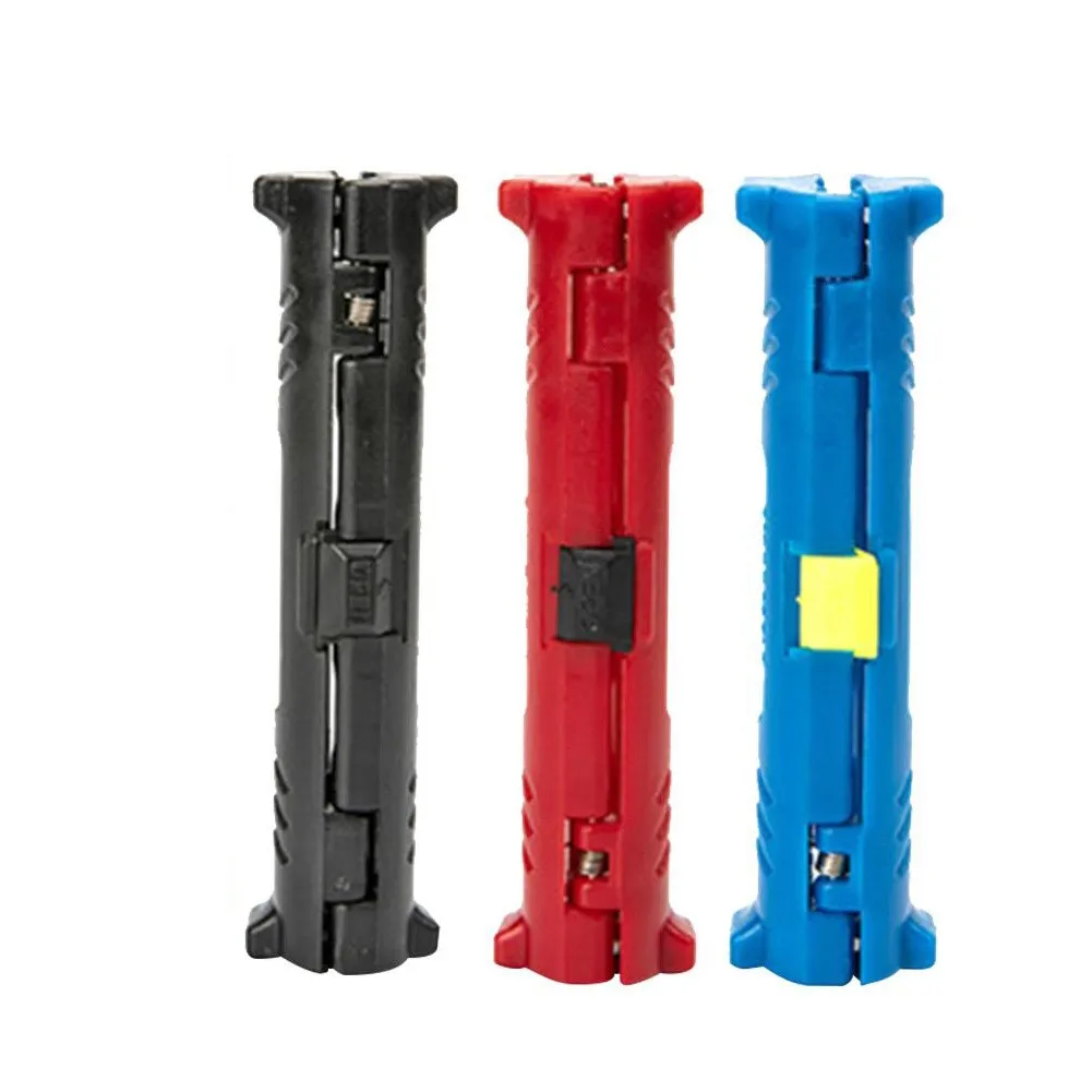 

1 Pcs Cylindrical Wire Stripper Cutter Multi-function Wire Stripper Pen Rotary Coaxial Cutter Machine Pliers Repair Tools