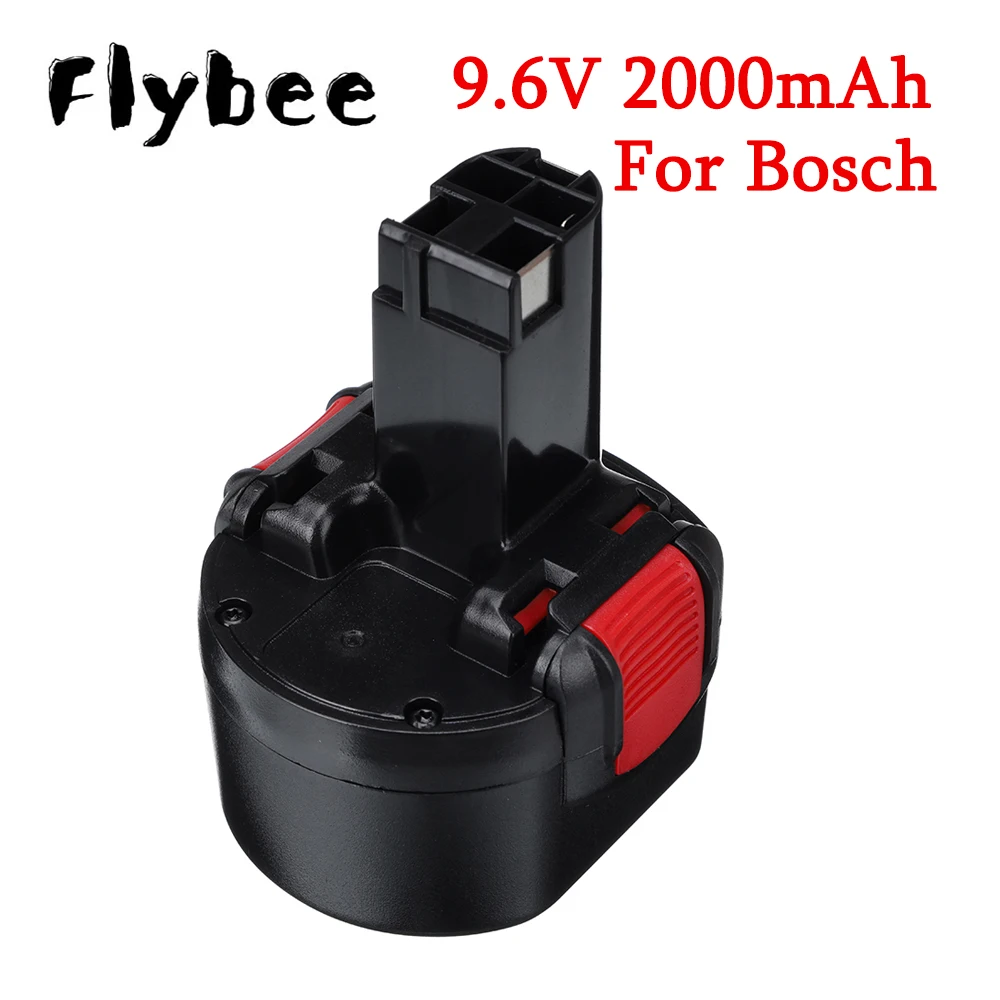 

9.6V 2.0Ah Ni-Cd Rechargeable Battery for Bosch 2607335707 2607335272 BAT0408 BAT100 BAT119 BH984 GDR 9.6 V PSR 9.6 VE-2 PSR 960