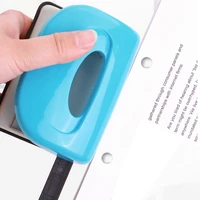 handle 2 hole punch ring album paper cutter diy a4 loose leaf hole puncher scrapbooking punch diy tools office binding supplies