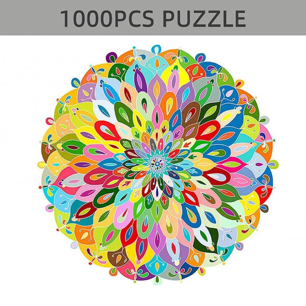 

1000Pcs Self Assembly Educational Adults Kids DIY Block Puzzle Jigsaw Toy Gift