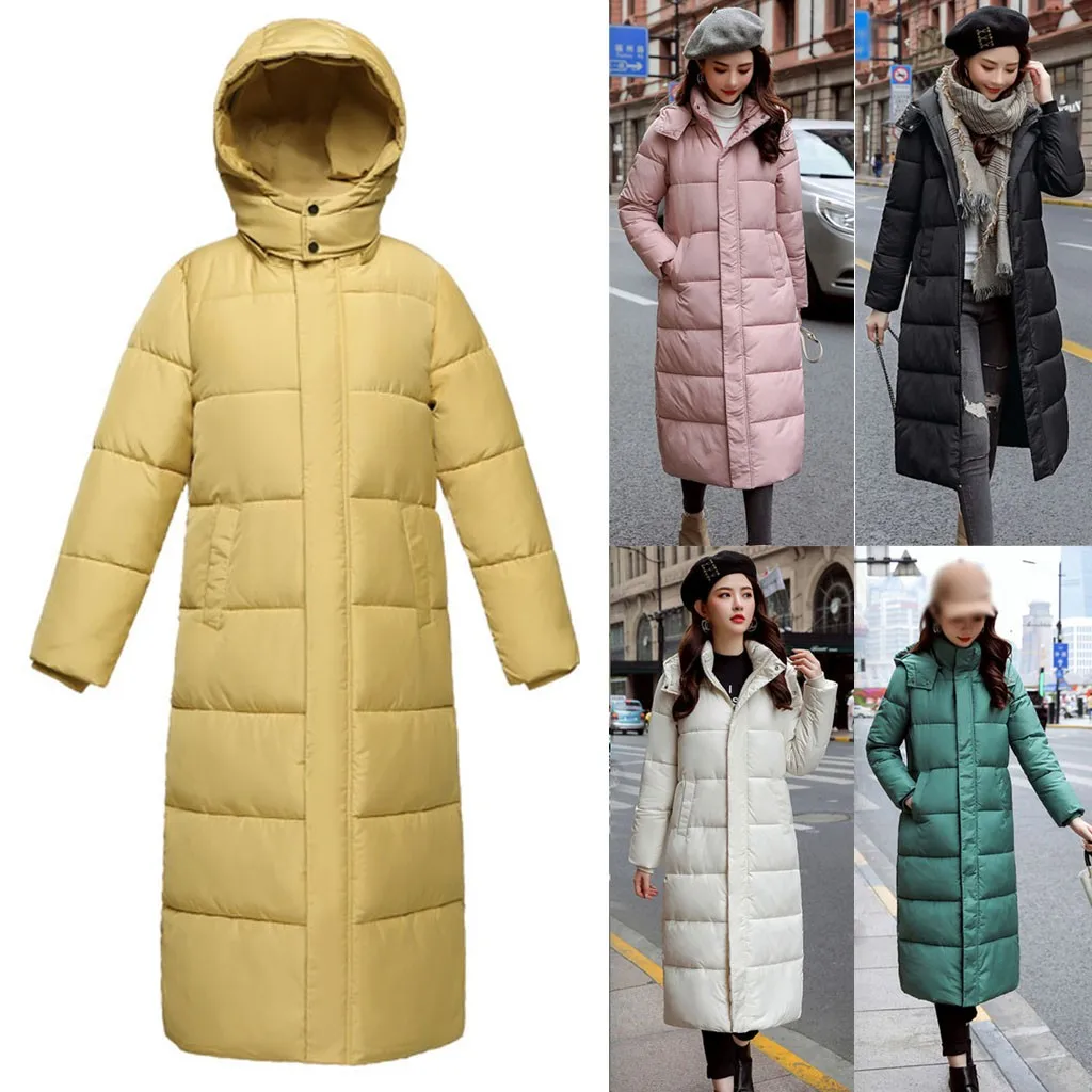 Chaqueta mujer manteau femme зимнее пальто для женщин зимнее теплое хлопковое зимнее пальто с длинными рукавами abrigos mujer invierno