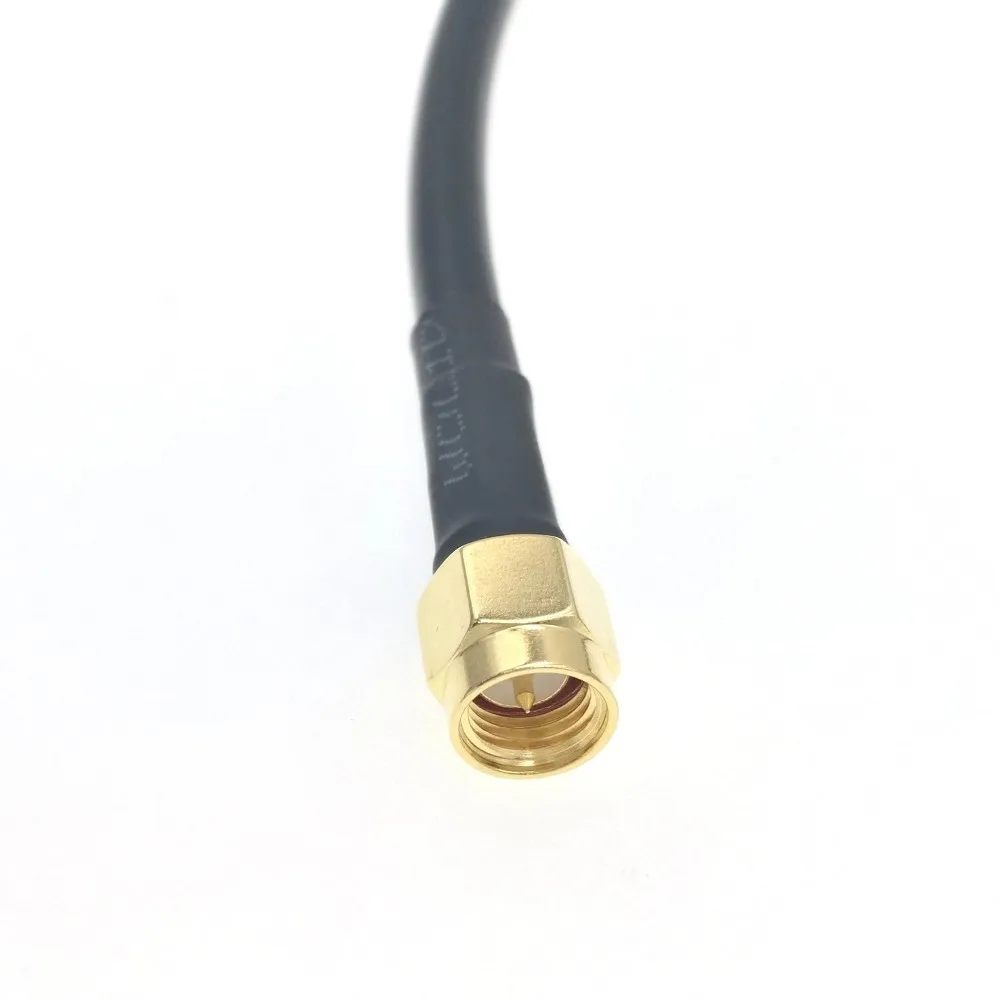 Соединительный кабель с разъемом SMA типа папа на разъем BNC RG58 RF 50 см 1 м и 3 фута|sma rf